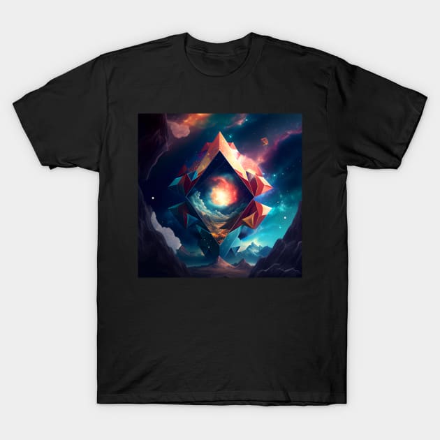 Solar system in a condensed form T-Shirt by D3monic